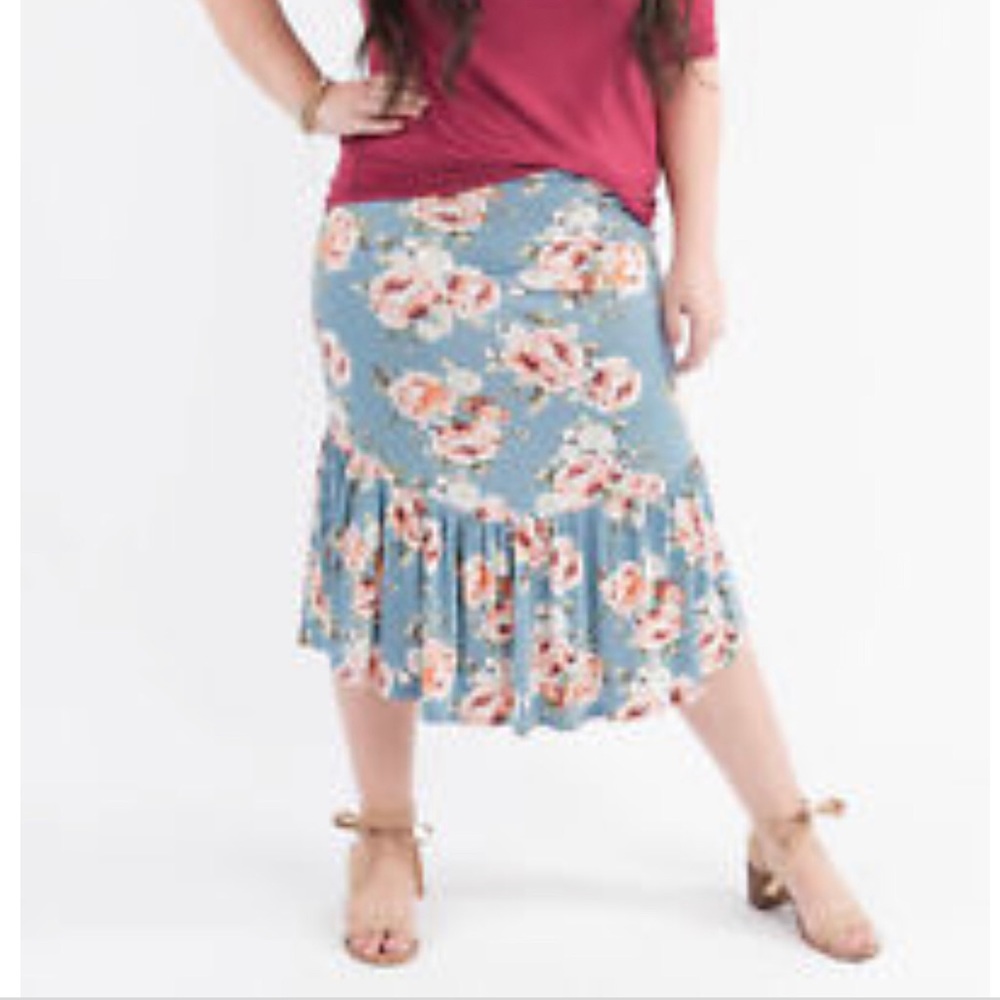 Agnes & Dora midi skirt